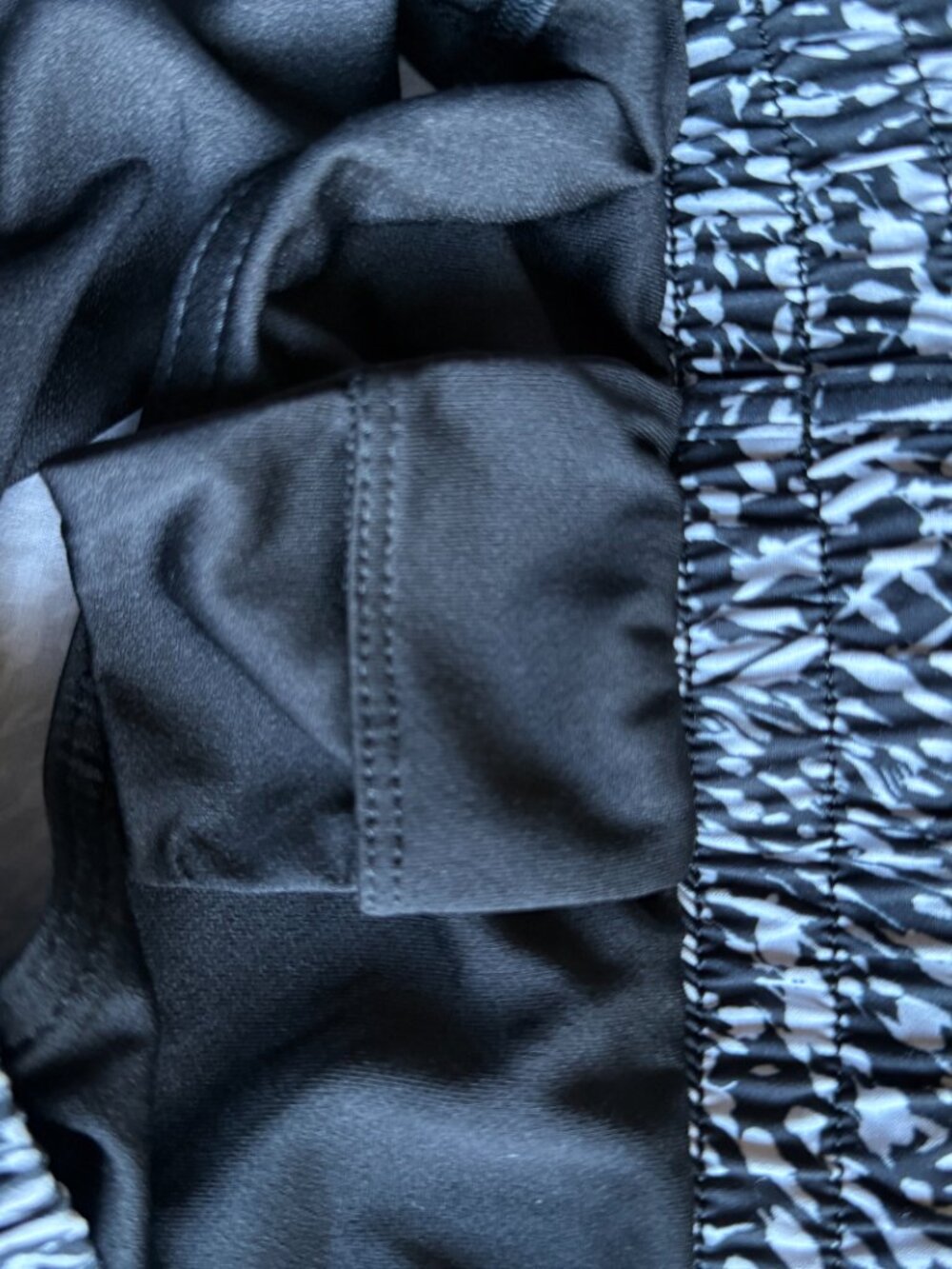 Athleta Printed Mesh Racer Run Shorts - Picture 9 of 12